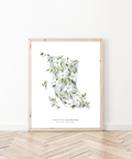 Natasha Vanderburg Co. | British Columbia Dogwood Art Print, The Local Space, Local Canadian Brands