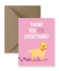 IMPAPER | Thank You Fur Everything Greeting Card, The Local Space, Local Canadian Brands