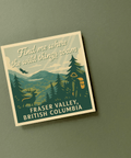 54 + Pine Find Me Where The Wild Things Roam Magnet - Fraser Valley Souvenir - The Local Space