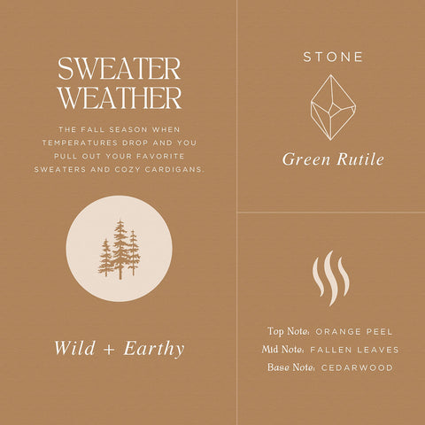 Sweater Weather | Fallen Leaves & Amber - The Local Space