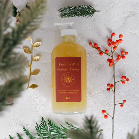 Enchanted Cranberry Hand Soap - Auratae, The Local Space