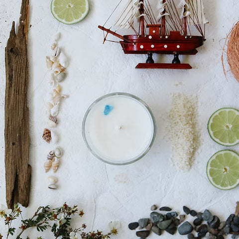 Isle, Coconut, Lime, Vanilla Soy Candle - The Local Space