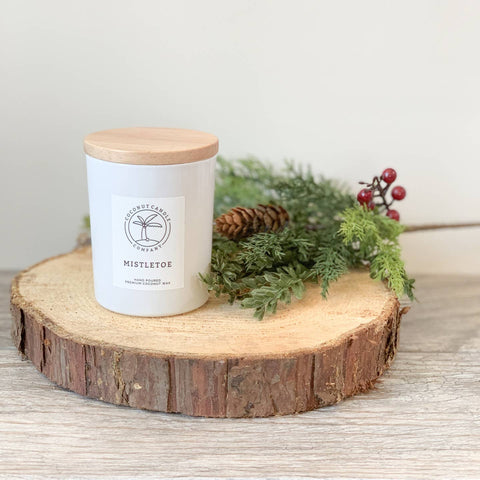 Mistletoe | Wood Wick Candle - The Local Space