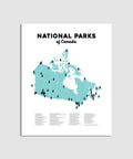 Wildly Supply Co. | National Parks of Canada Print, The Local Space, Local Canadian Brands