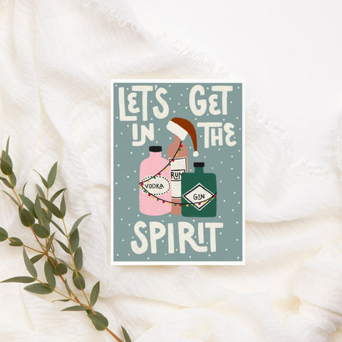 Let's Get In The Spirit | Greeting Card - The Local Space
