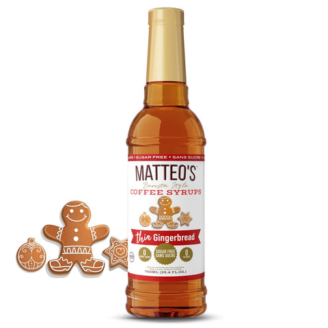 Gingerbread | Sugar Free Syrup - The Local Space
