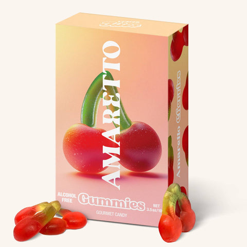 Amaretto Cherry Gummies - The Local Space