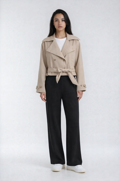 LuxeFlow Trouser Pant Black