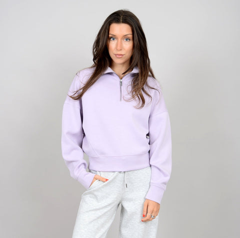 Mailyn Mockneck Half Zip Pullover