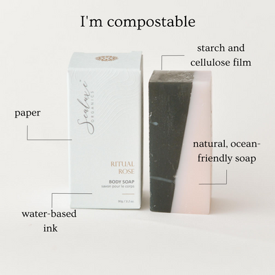 Sealuxe | Ritual Rose Soap Bar, The Local Space, Local Canadian Brands