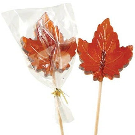 Maple Leaf Lollipop (Round) - The Local Space