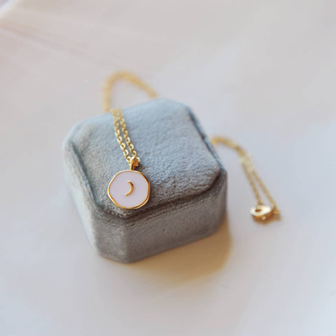 Crescent Moon Necklace - The Local Space