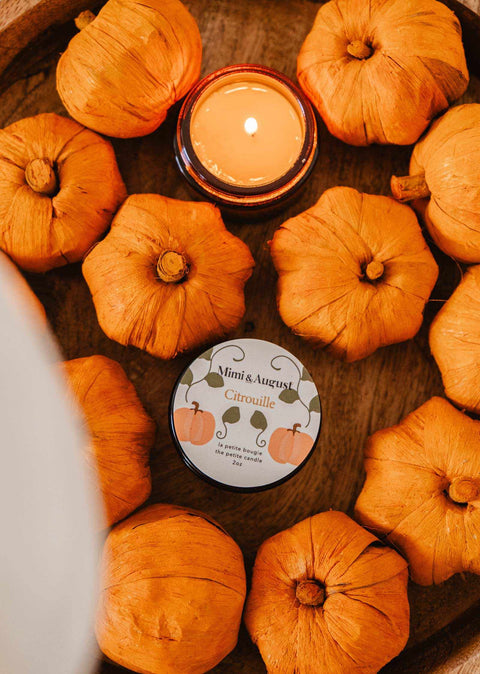 Citrouille –  Mini Soy Candle