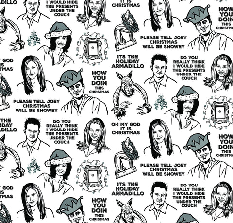 Friends Christmas Gift Wrap - The Local Space