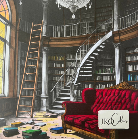 Whispers of Forgotten Rooms | Adult Colouring Book - The Local Space