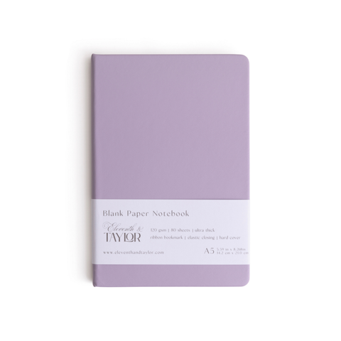 Hard Cover Blank Page Journal