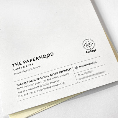 The Paperhood | Mom Flowers Greeting Card, The Local Space, Local Canadian Brands