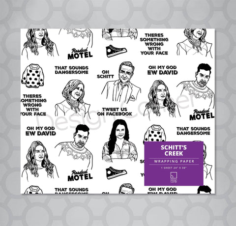 Schitt's Creek Gift Wrap - The Local Space