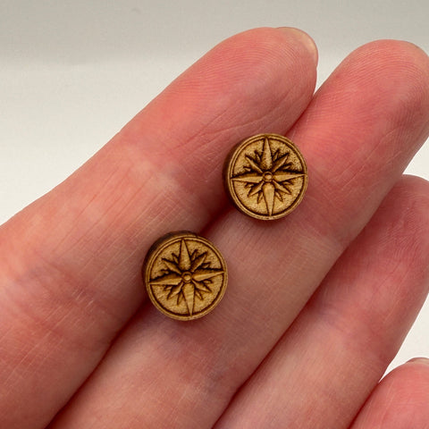 Compass Rose - Earring