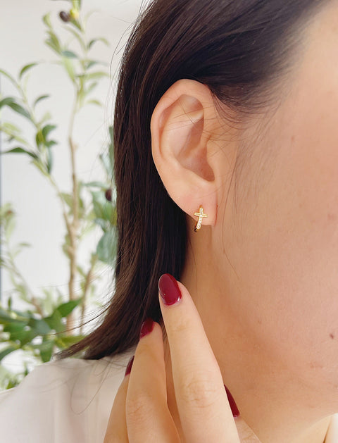 Cross Earrings - The Local Space
