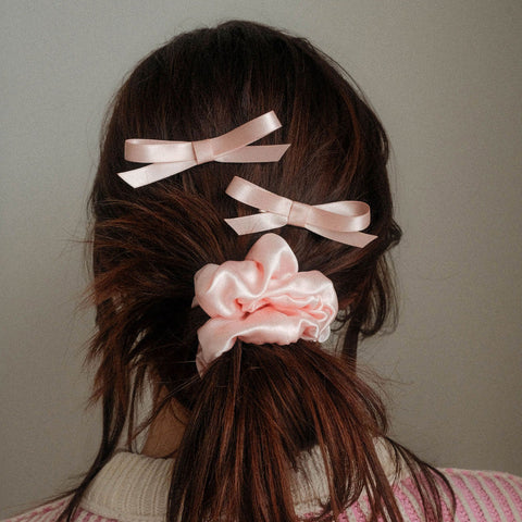 100% Silk Scrunchie