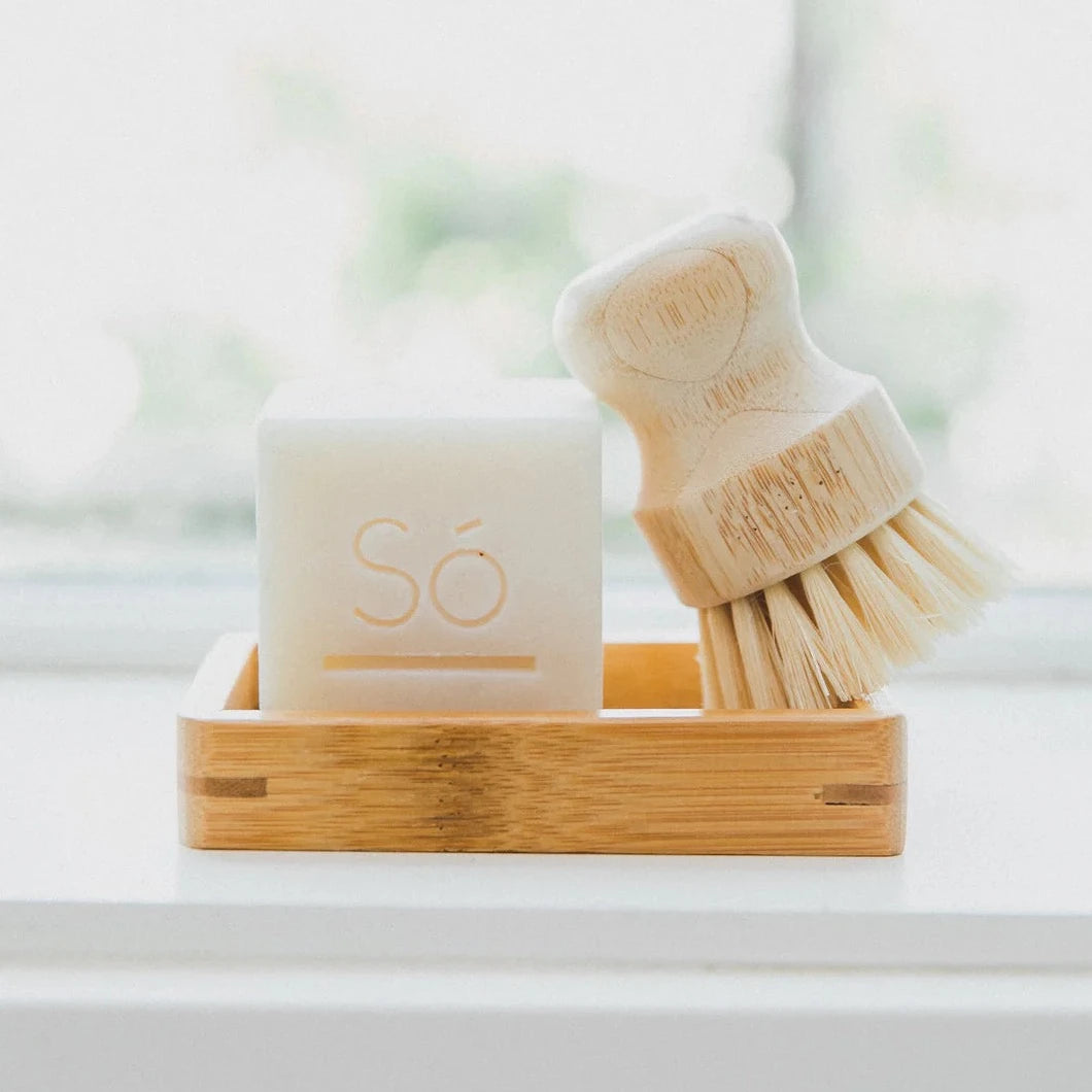 So Luxury | Natural Sisal Bamboo Brush, The Local Space, Local Canadian Brands