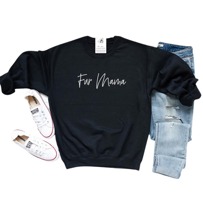 Fur Mama Crewneck Blonde Ambition, The Local Space, Local Canadian Brands