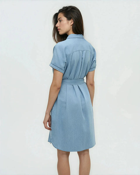 Denim Tern Dress - Organic Cotton Dress