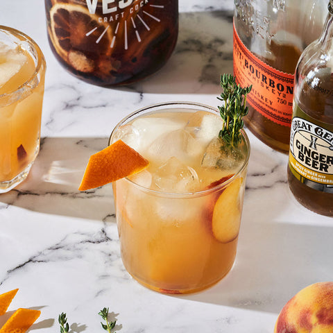 Bourbon Peach Smash | Cocktail Infusion Kit