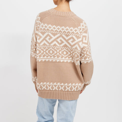 Fair Isle Knit Sweater - Brunette the Label, The Local Space