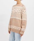 Fair Isle Knit Sweater - Brunette the Label, The Local Space