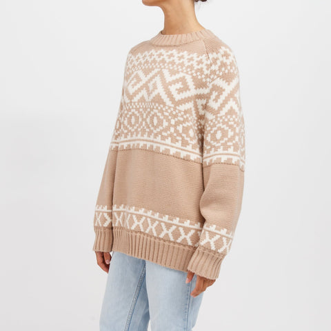 Fair Isle Knit Sweater - Brunette the Label, The Local Space