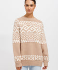 Fair Isle Knit Sweater - Brunette the Label, The Local Space