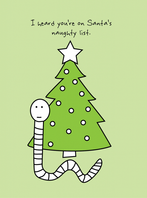 Santa Likes Sluts | Greeting Card - The Local Space