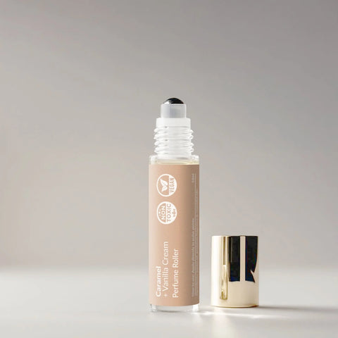 Caramel + Vanilla Cream Perfume Roller