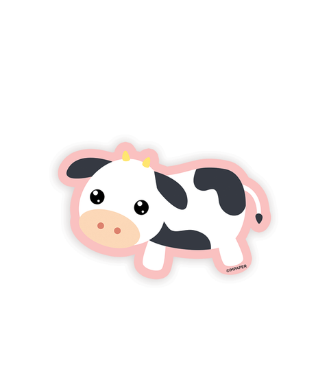 Cow Sticker
