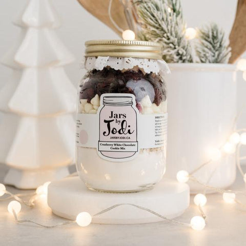 Cranberry White Chocolate Cookie Mix - Jars by Jodi, The Local Space
