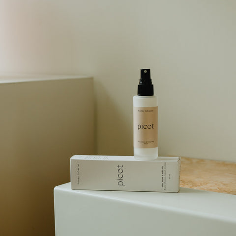 Honey Tobacco Hair, Home & Body Mist