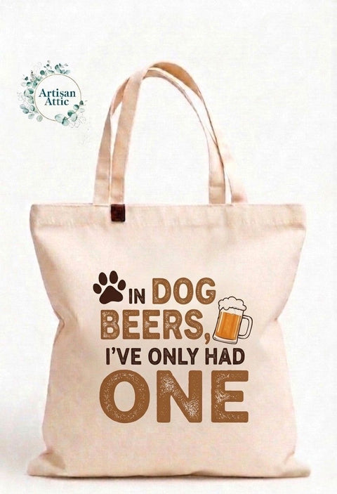 In Dog Beers Tote Bag