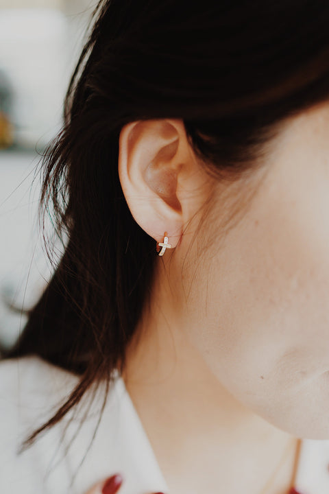 Cross Earrings - The Local Space