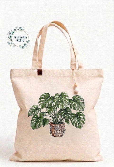 Monsterra Tote Bag