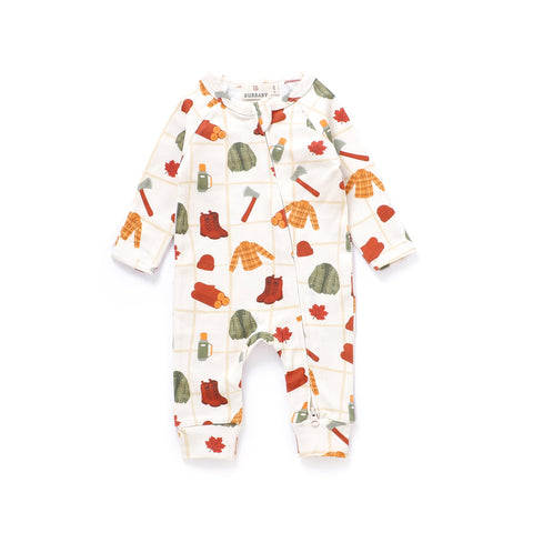 Lumberjack | 100% Organic Cotton Baby Romper - The Local Space