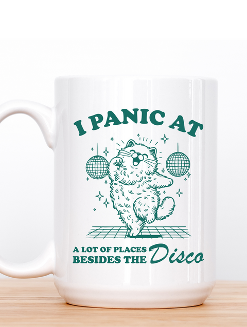 Panic Disco Cat | Ceramic Mug