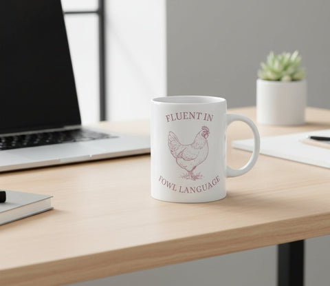 Fluent in Fowl Language Mug