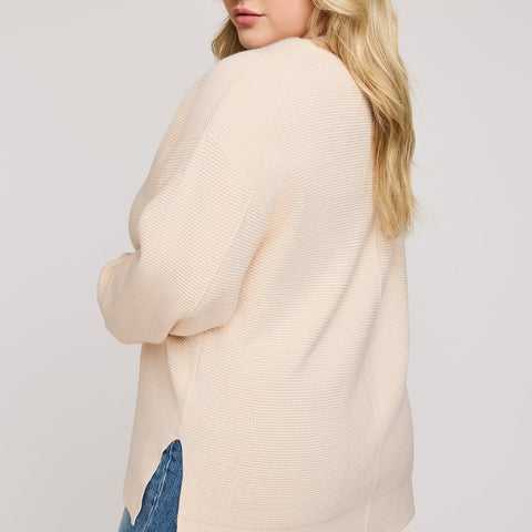 Lisbon V-Neck Knit Sweater