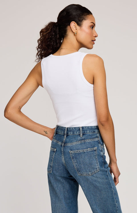 Jolie Ribbed Tank - The Local Space