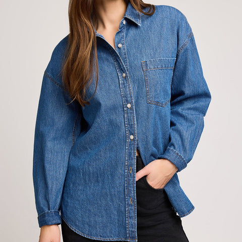 Whitney Button Up Denim Shirt