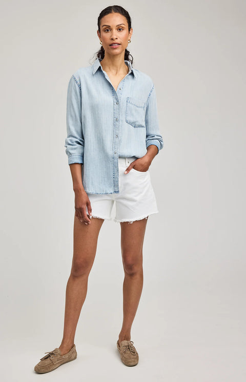 Ozzy Button Down Shirt - Light Blue