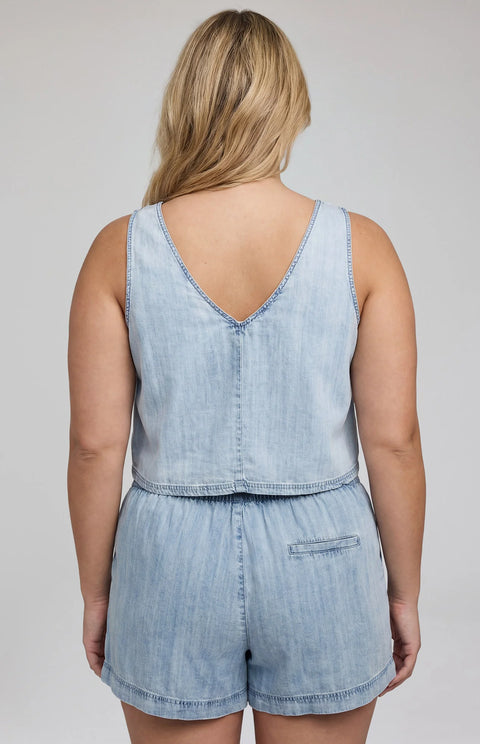 Colette Tank - Light Blue