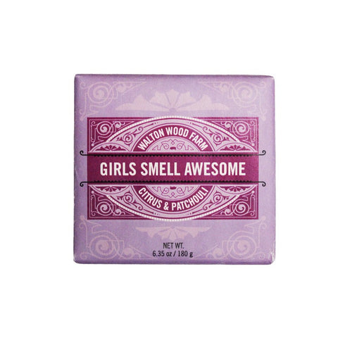 Girls Smell Awesome | Bar Soap Walton Wood Farm Co., The Local Space, Local Canadian Brands